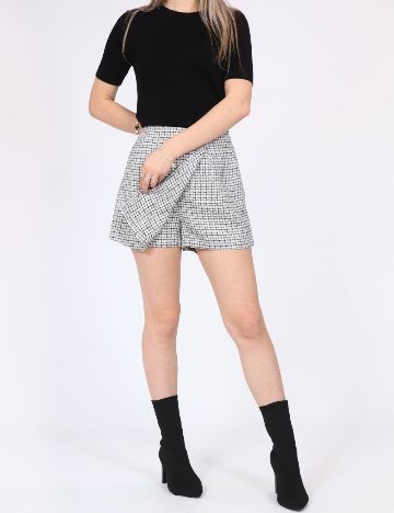 Fusta pantalon Vero Moda, gri