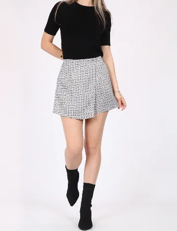 Fusta pantalon Vero Moda, gri