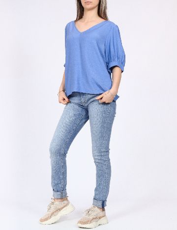 Bluza Vero Moda, albastru