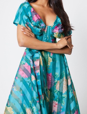 Rochie medie Coast, turcoaz