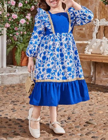 Rochie Shein Kids, albastru