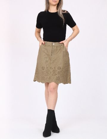 Fusta Vero Moda, verde