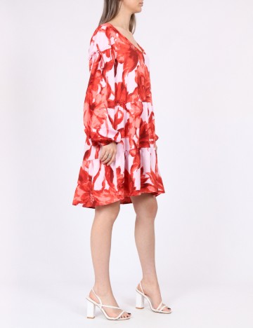 Rochie scurta Vero Moda, roz