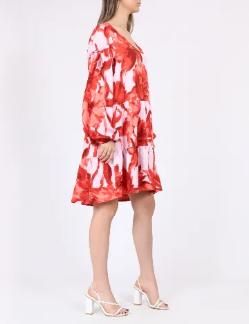 Rochie scurta Vero Moda, roz