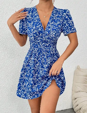 Rochie scurta SHEIN, albastru