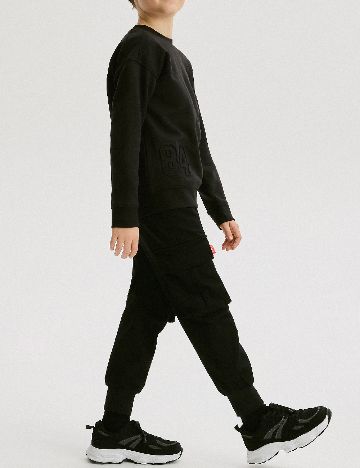 Pantaloni Reserved, negru