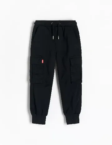 Pantaloni Reserved, negru