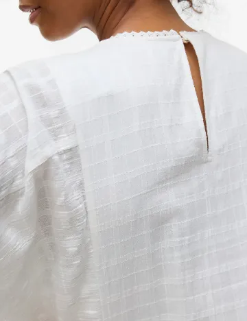 Rochie medie Vero Moda, alb