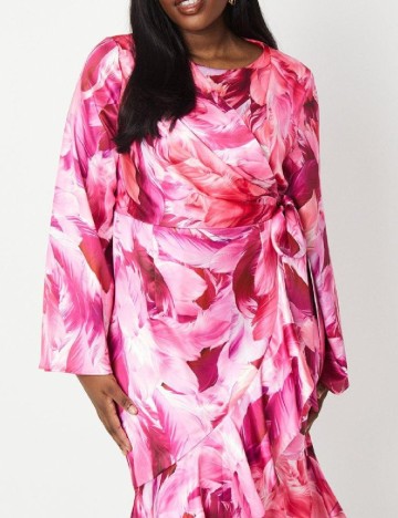 Rochie medie Coast Plus Size, roz