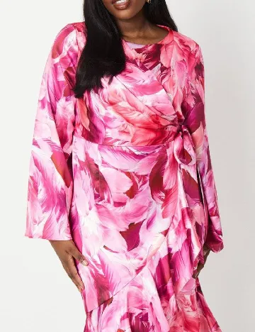 Rochie medie Coast Plus Size, roz