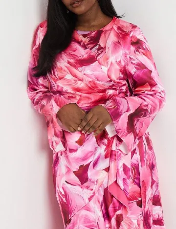 Rochie medie Coast Plus Size, roz