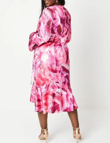 Rochie medie Coast Plus Size, roz