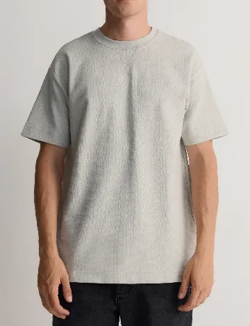Tricou Oversize Reserved, gri