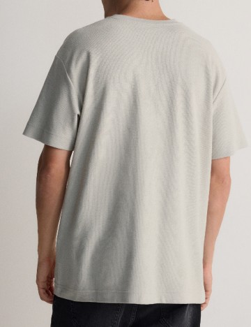Tricou Oversize Reserved, gri