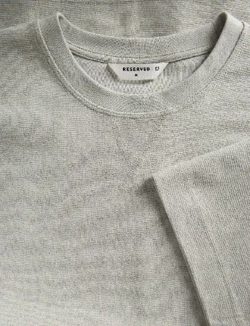 Tricou Oversize Reserved, gri