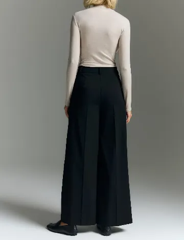 Pantaloni Reserved, negru
