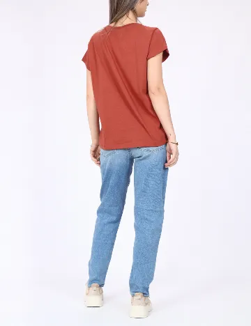Tricou Vero Moda, caramiziu