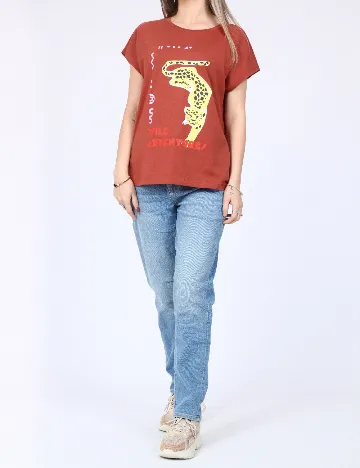 Tricou Vero Moda, caramiziu