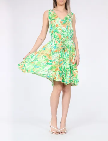 Rochie scurta Vero Moda, verde