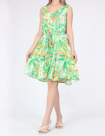 Rochie scurta Vero Moda, verde