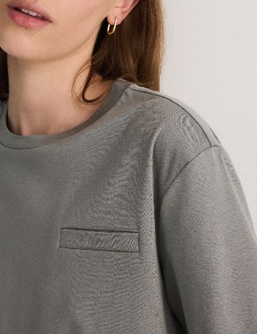 Tricou Reserved, gri