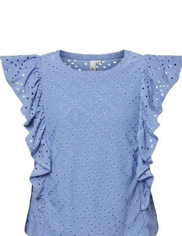 Bluza Pieces Kids, albastru