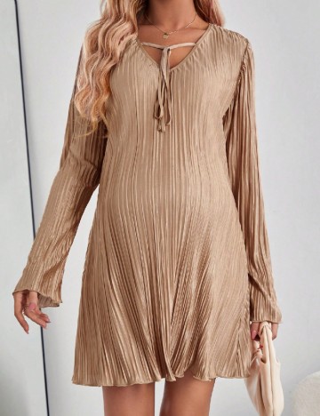 Rochie scurta SHEIN, maro