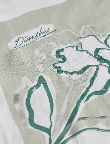 Tricou Reserved, alb