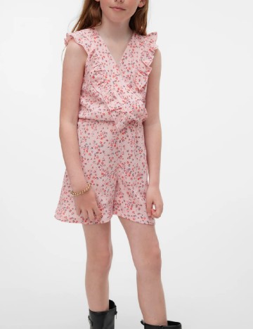 Salopeta Vero Moda Kids, roz