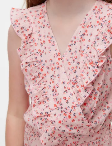 Salopeta Vero Moda Kids, roz