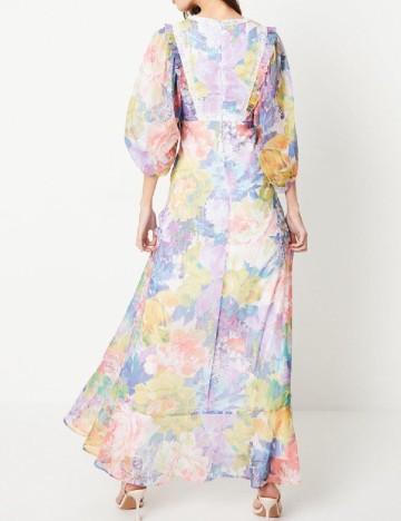 Rochie lunga Coast, mix culori