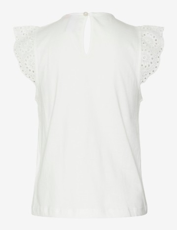Maiou Vero Moda Kids, alb