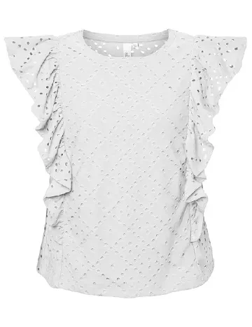Bluza Pieces Kids, ecru