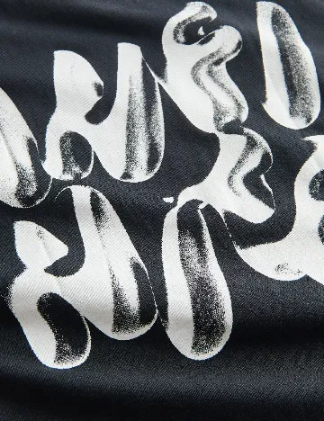Tricou Reserved, negru