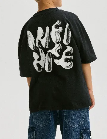 Tricou Reserved, negru
