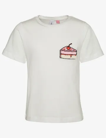 Tricou Vero Moda Kids, ecru