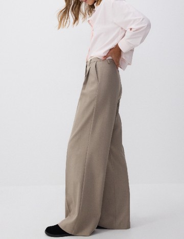 Pantaloni Reserved, bej