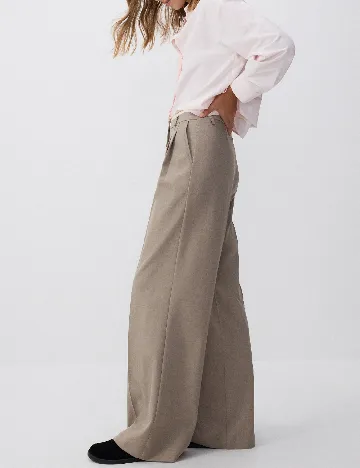 Pantaloni Reserved, bej