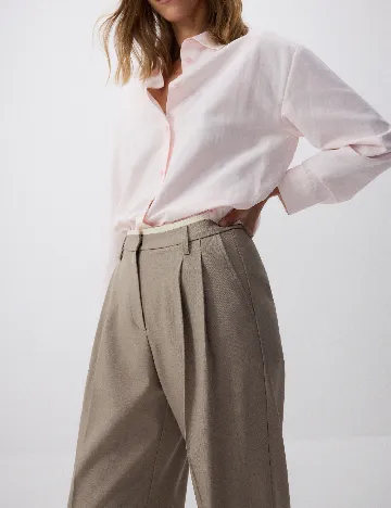 Pantaloni Reserved, bej