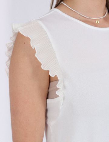 Bluza Jacqueline de Yong, alb