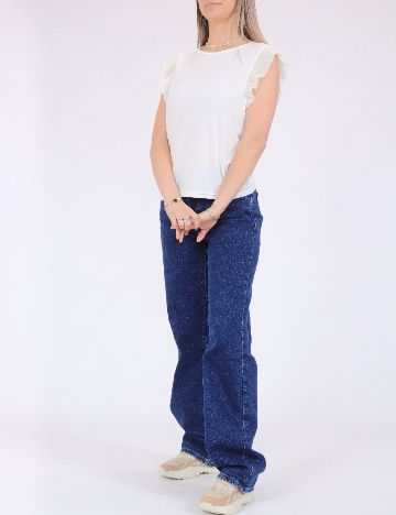 Bluza Jacqueline de Yong, alb