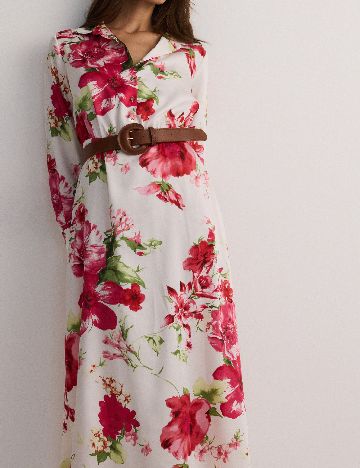 Rochie medie Reserved, floral print