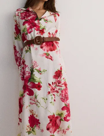 Rochie medie Reserved, floral print
