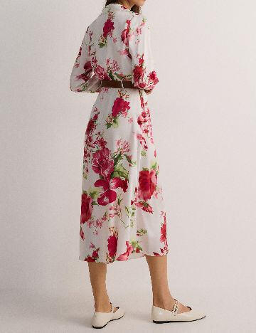 Rochie medie Reserved, floral print