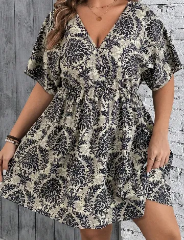 Rochie scurta SHEIN CURVE, mix culori