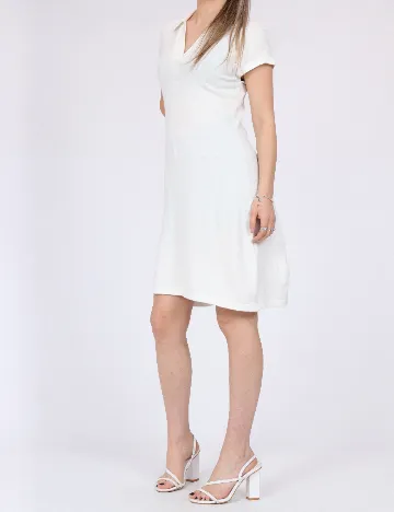Rochie scurta Vero Moda, alb