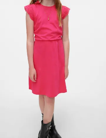 Rochie Vero Moda Kids, roz