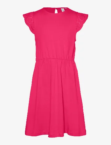 Rochie Vero Moda Kids, roz