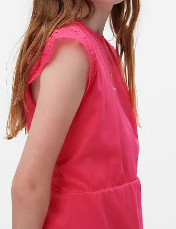 Rochie Vero Moda Kids, roz