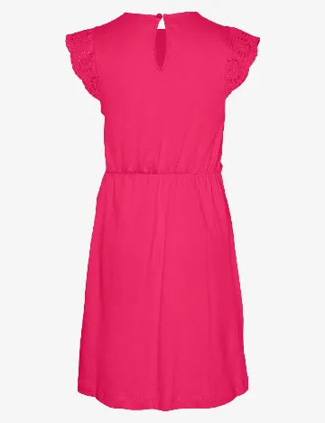 Rochie Vero Moda Kids, roz